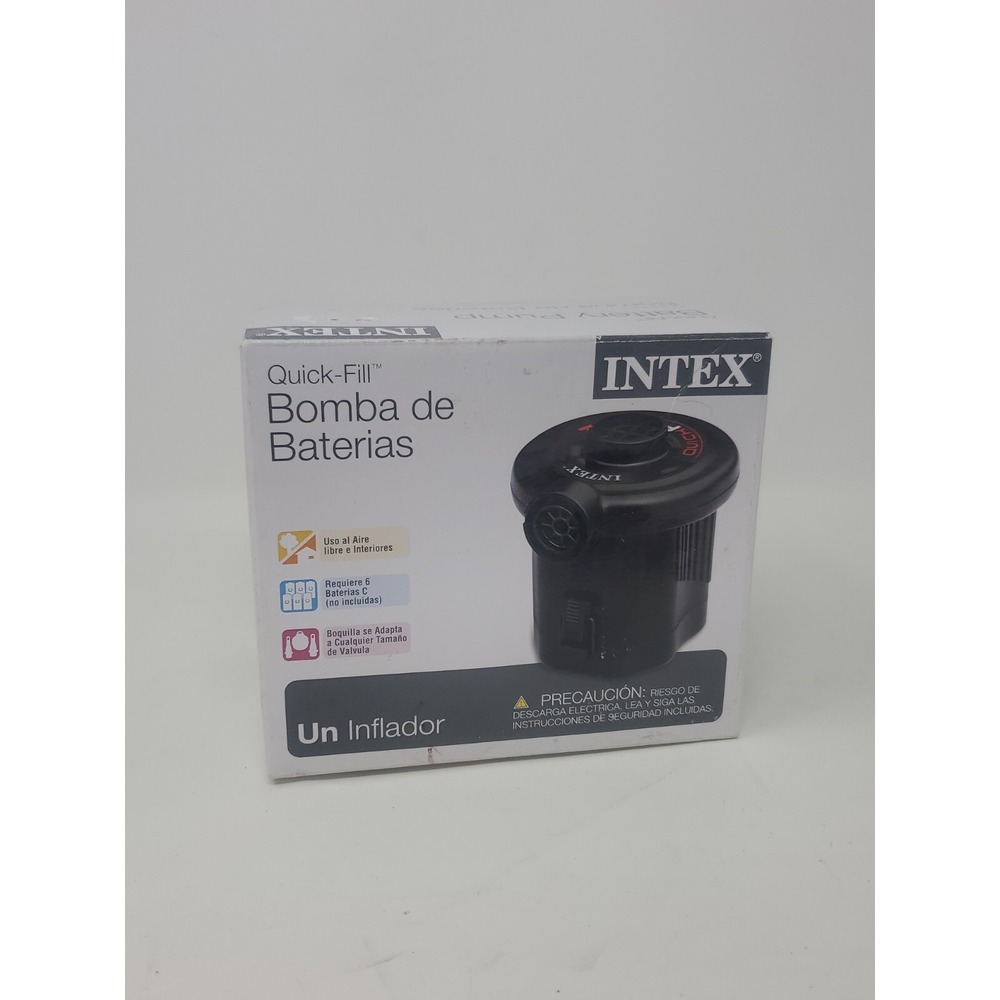 Intex Quick-Fill Battery Powered Air Pump 68638E